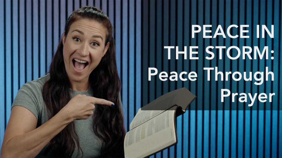 Peace In The Storm: Peace Through Prayer Image